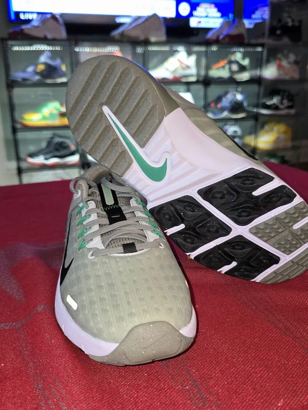 Nike Free Golf NN - Light Army/Black-Light Silver - SKU Fn0332-300